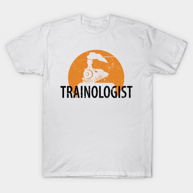 train railwayman trains driver T-Shirt by Johnny_Sk3tch